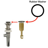 Sigma Rubber Washer for Lavatory Drain Plunger