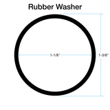 Sigma Rubber Washer for Lavatory Drain Plunger