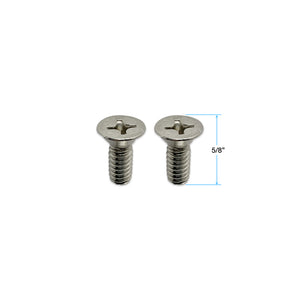 Pair of Stainless Steel Screws for Sigma Salem Faucet Handle