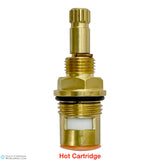 Sepco 502 Hot 1/2" Quarter Turn Cartridge 15 Point, Sepco 502, Sepco 502 Hot, CRT502-H, Watermark 502 Hot, Sepco Watermark 15, Watermark CRT502-H