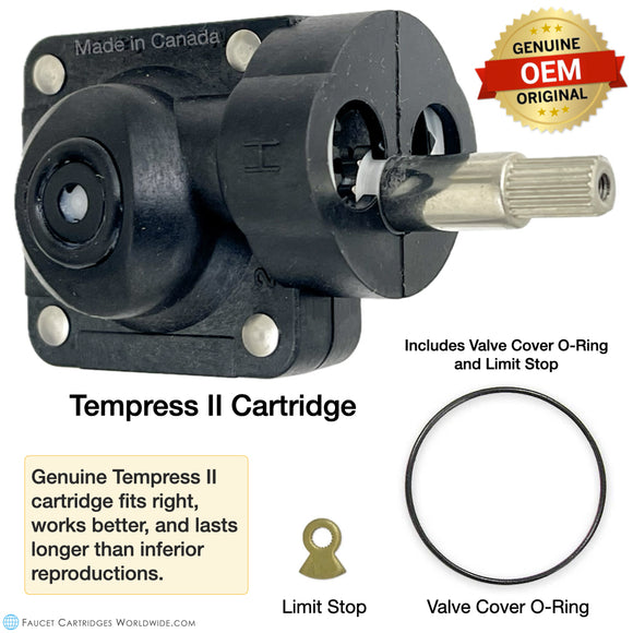 Sigma 18.30.067, Tempress, Tempress II, Altman OM-35, Brasstech 1-028, California Faucets CART-PBS-EF, Danfoss 47078, Dornbracht 0415050-500090, Eljer V4750, Emco 3103, Gerber 97-510, Grohe 47080000, Harrington Brass 62N128500T, Jado 599185-191, Newport Brass 1-028, Rohl 4113-0001, Tempress II 47078, Phylrich 062N2010