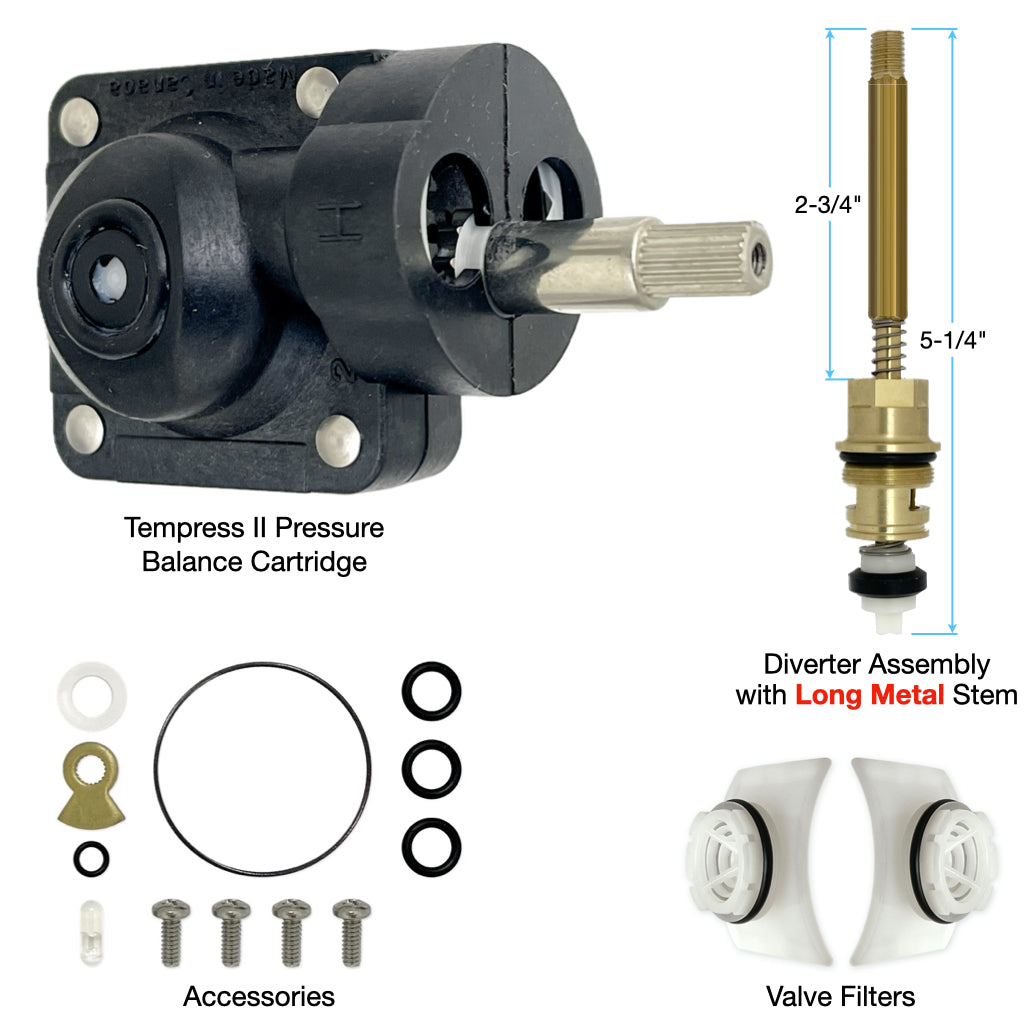 Sigma T-II or Tempress II Valve Parts