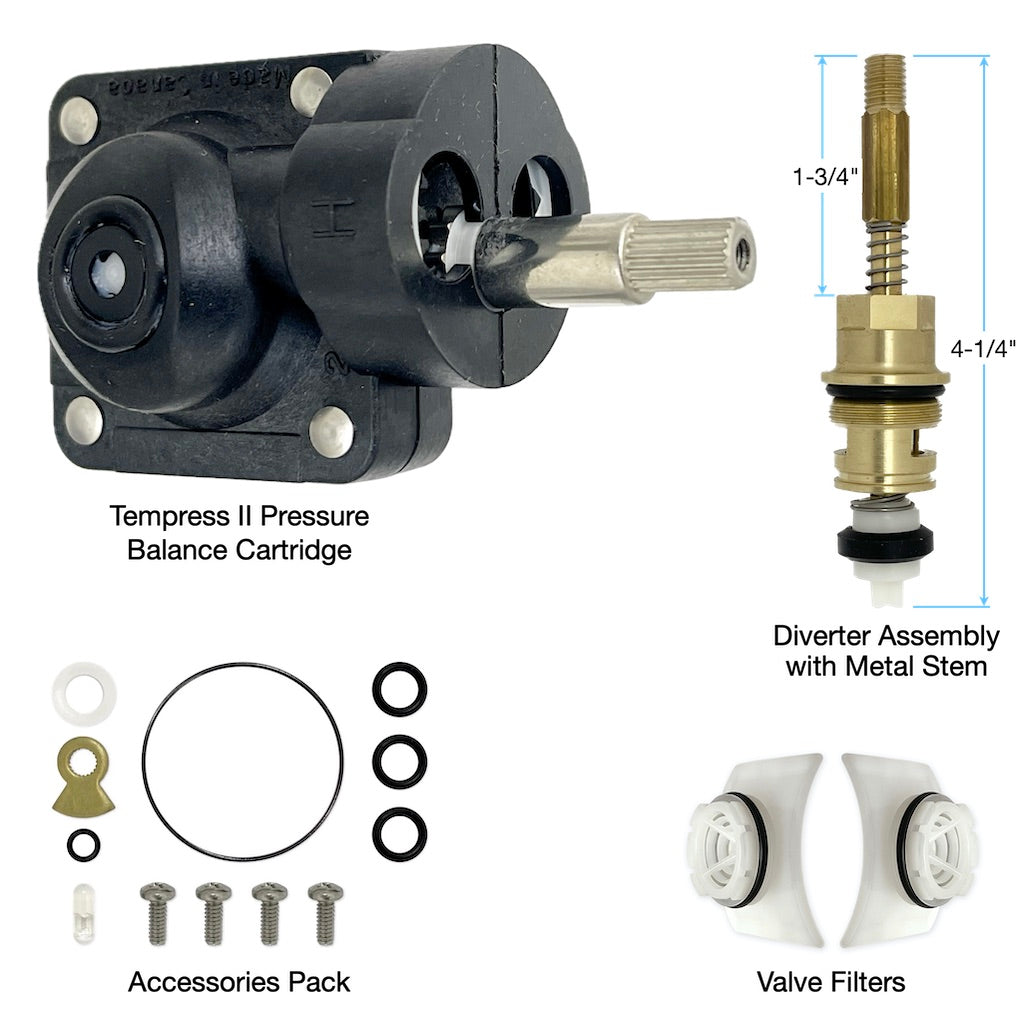 Sigma T-II or Tempress II Valve Parts