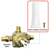 Stem Adapter and Screw for Tempress Valve