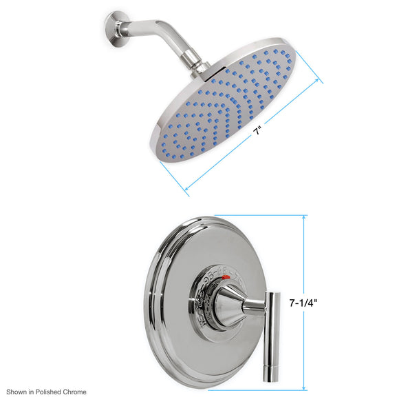 Sigma 900 Series Thermostatic Shower Trim with Palermo Handle