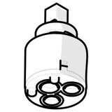 Waterworks Cartridge 103865, Cartridge 103865 for Waterworks Henry One Hole Gooseneck Kitchen Faucet and Spray HNKM10