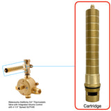 Waterworks 3/4" Counterclockwise On Cartridge with Long Stem 20 Point GUU006