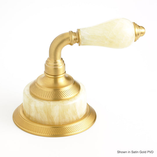 Sigma 3200 Series Venezia Handle Assembly with Honey Onyx Marble Lever