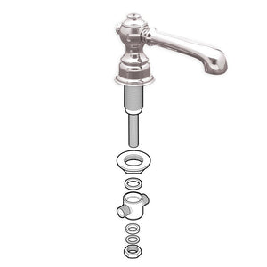 Sigma 1800 Series Lavatory Faucet Spout Only (Spout, Nipple, Holding Nut, and 4-Way Tee Assembly)