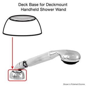 Sigma Deck Base for Deckmount Handheld Shower Wand