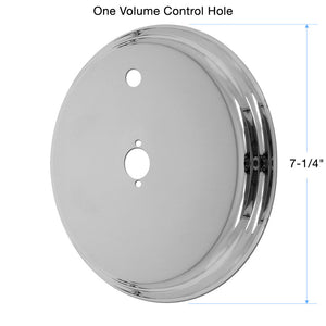 Sigma Sigmatherm Round Trim Plate with One Volume Control Hole