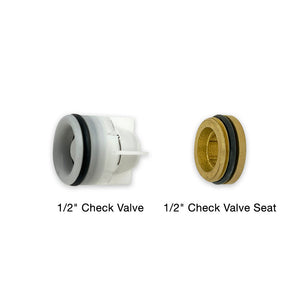 Sigma 1/2" Check Valve and Check Valve Seat 18.30.104 and 18.30.103