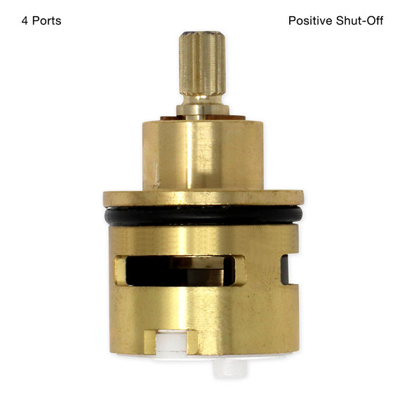 Cartridge for Sigma 4-Port In-wall Diverter Valve, Positive Shut-Off Hot 20 Point 18.30.257