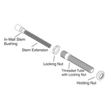 Sigma Shower Stem Extension Kit with 16 Point and 20 Point Stems 00.41.014