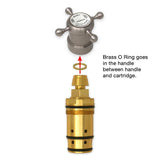 3/4" Exposed Thermostatic Cartridge 88.30.301 (replaced with 88.30.326)