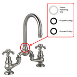 Plastic Retaining Clip and Two O-Rings for Faucet