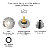 Sigma Thermostatic Temperature Dial Assembly 16 Point